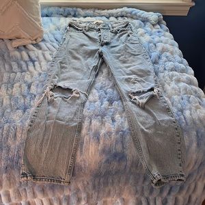 Abercrombie The Dad High Rise Jean - Size 25 short (0s)